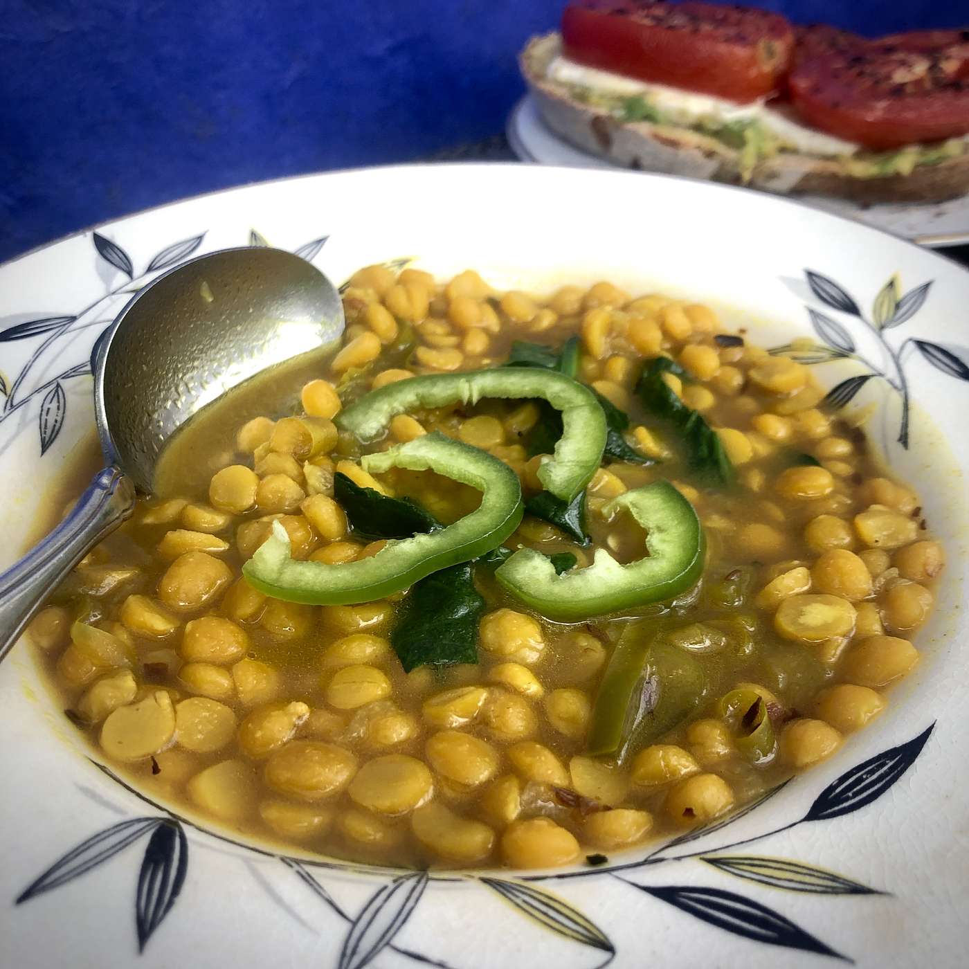 S4 E30 Yellow Dahl Soup with Roasted Tomato & Avocado Toast