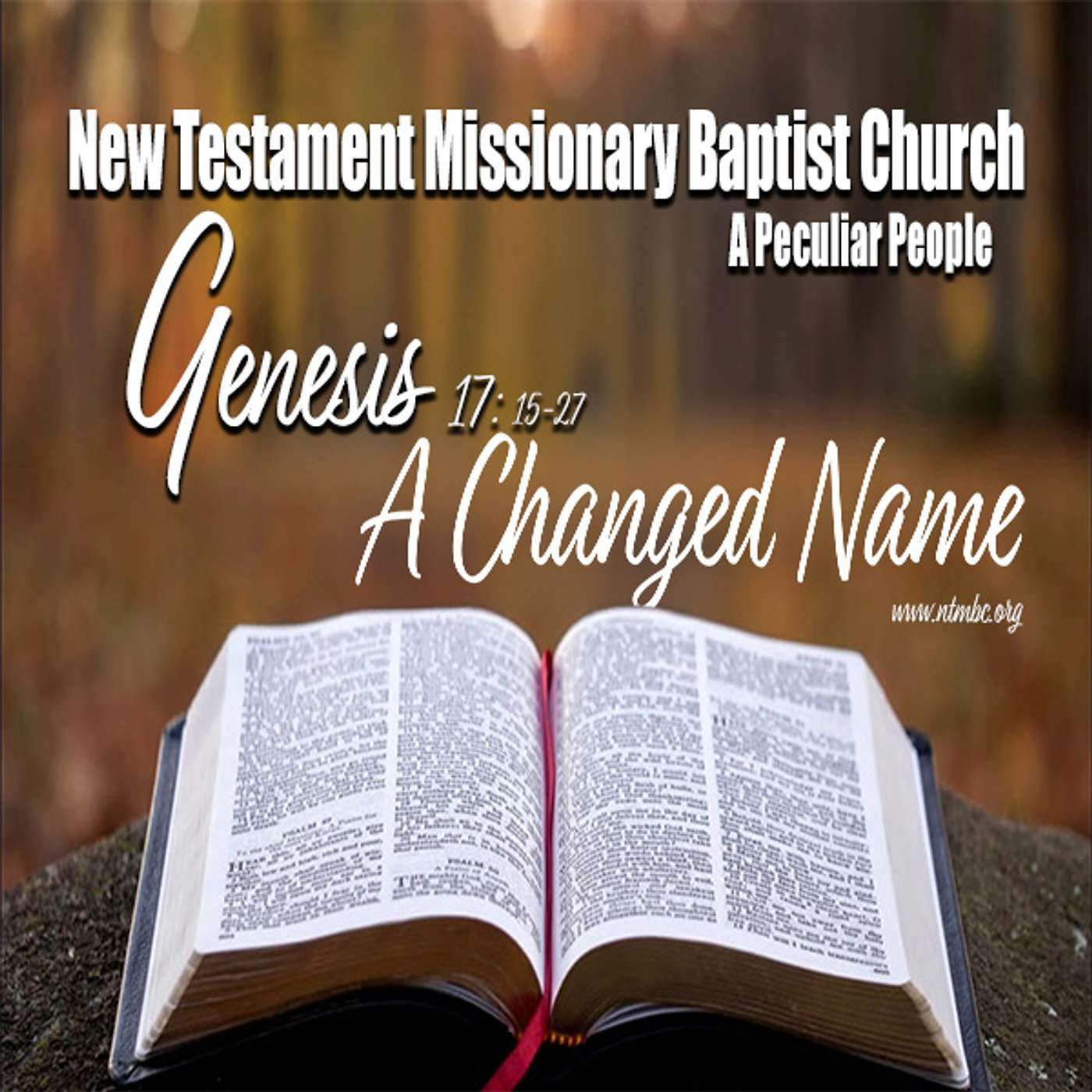 A Peculiar People: A Change of Name, Genesis 17:15-27 (Audio)