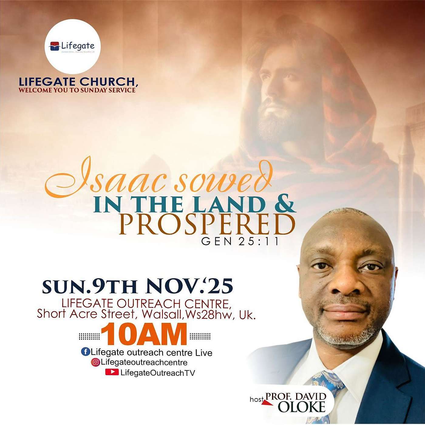 Isaac Sowed in The Land and Prospered (Session 2) - Lifegate Church - 9.11.25