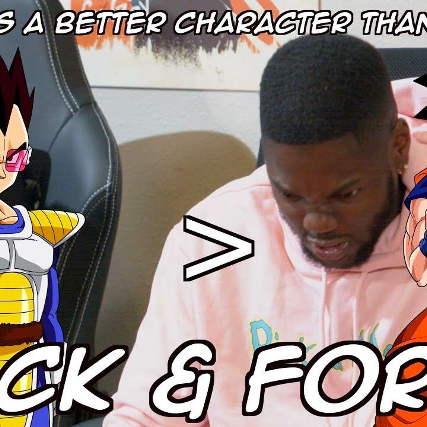 TOP 5 BEST ANIME CHARACTERS EVER! VEGETA IS A BETTER CHARACTER THAN GOKU?!?