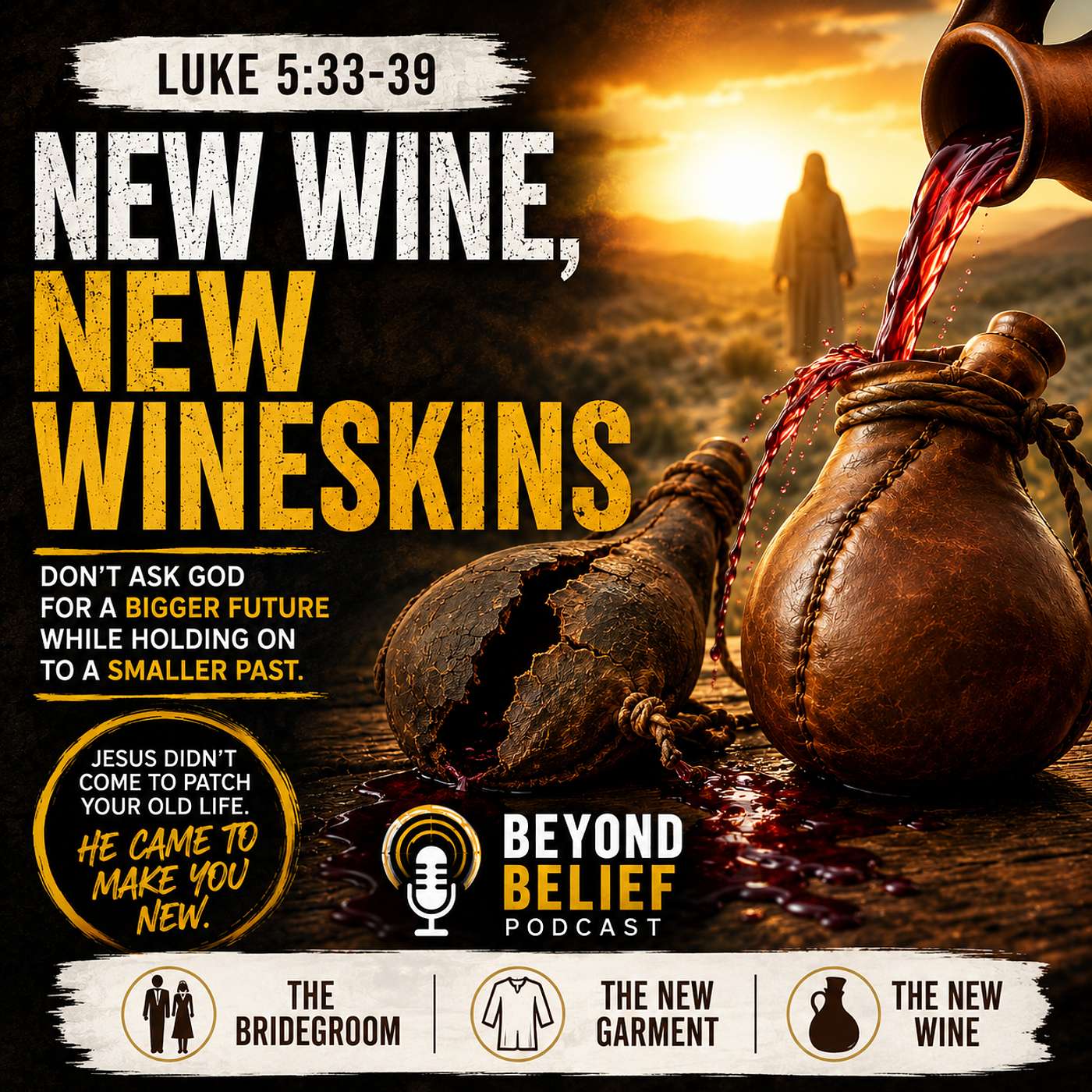 New Wine, New Wineskins episode artwork