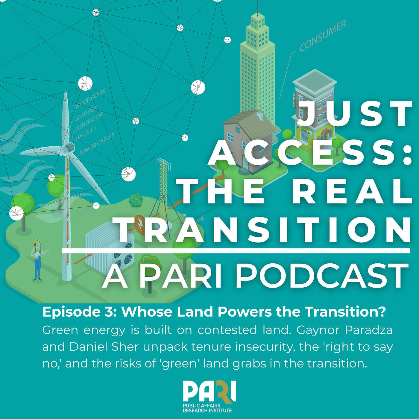 Just Access: The Real Transition - Episode 3: Whose Land Powers the Transition?