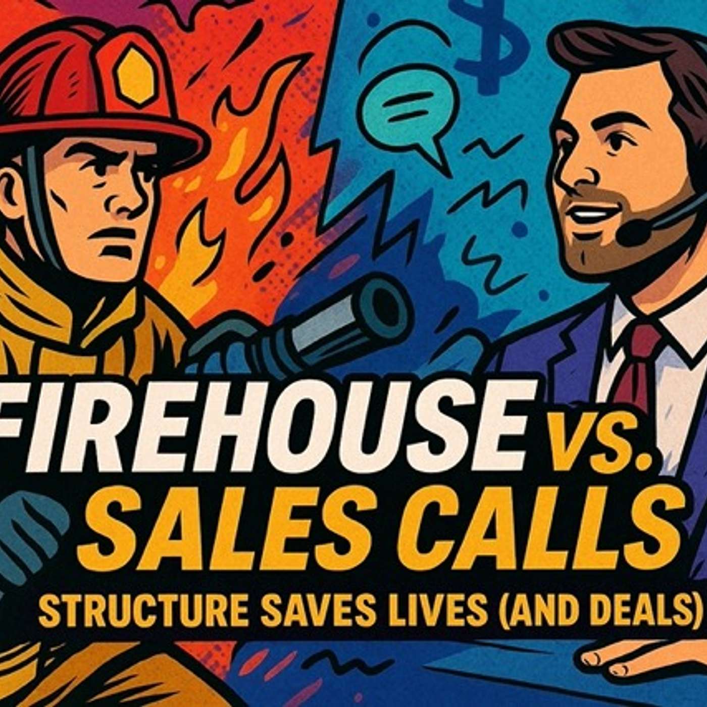 Firehouse vs. Sales Calls: How Structure Creates Calm (and Closes Deals) episode artwork