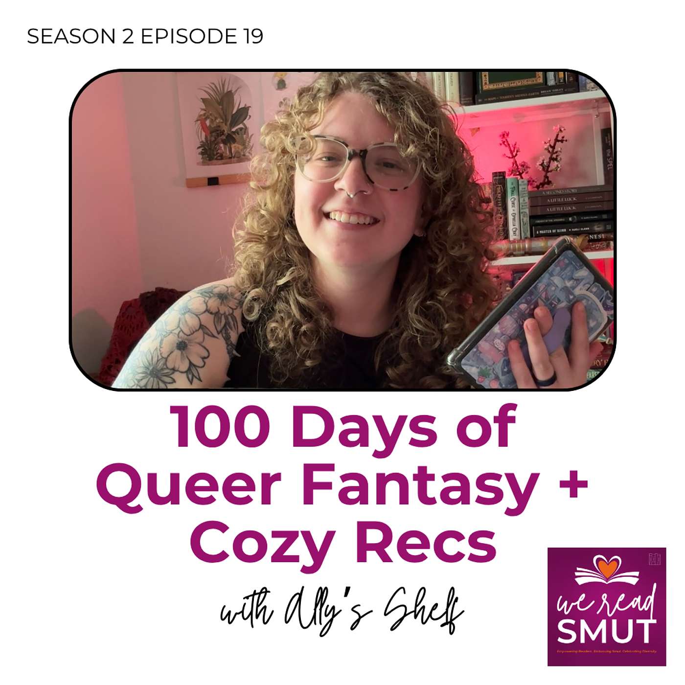 100 Days of Queer Fantasy + Cozy Recs with Ally's Shelf 100 Days of Queer Fantasy + Cozy Recs with Ally's Shelf