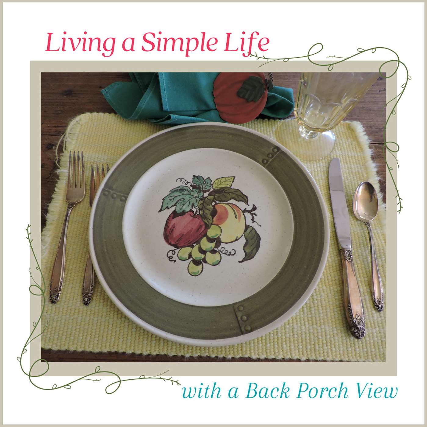 Setting a Simple Holiday Table