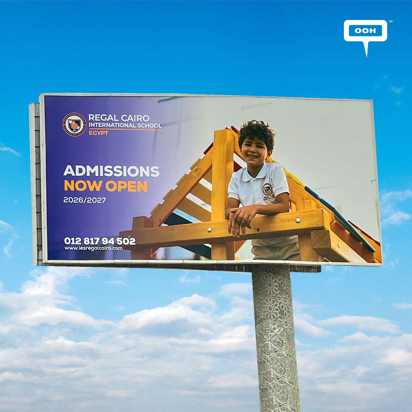 Regal Cairo Int'l School Frames Admissions Season Through OOH