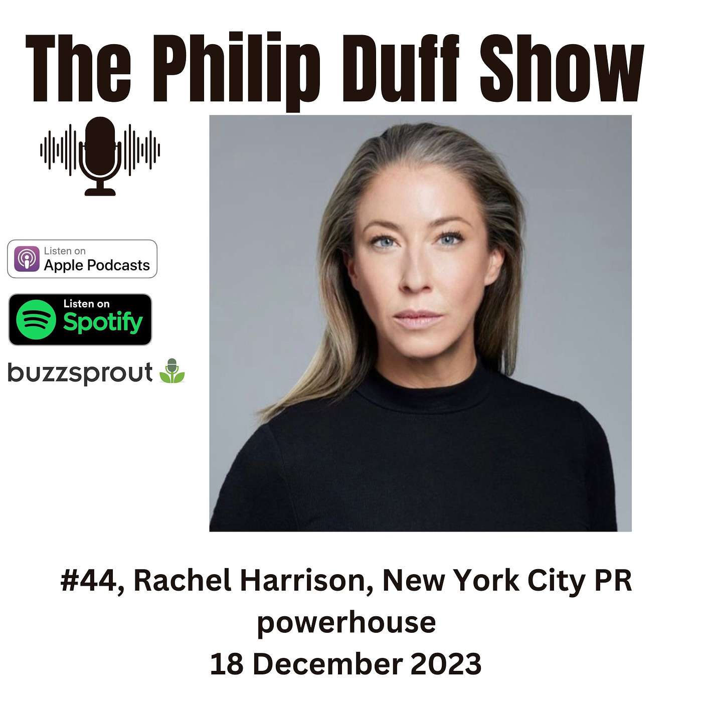 #44, Rachel Harrison, New York City PR powerhouse for bars, hotels and liquor brands episode artwork