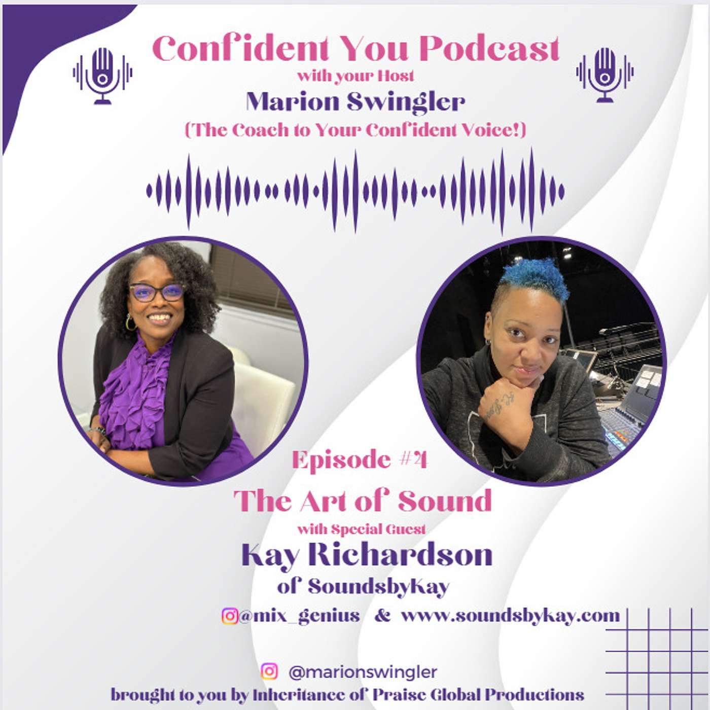 TRANSFORMING "NO's" INTO AMPLIFIED SUCCESS - with Kaye Richardson's Artistry of Sound episode artwork