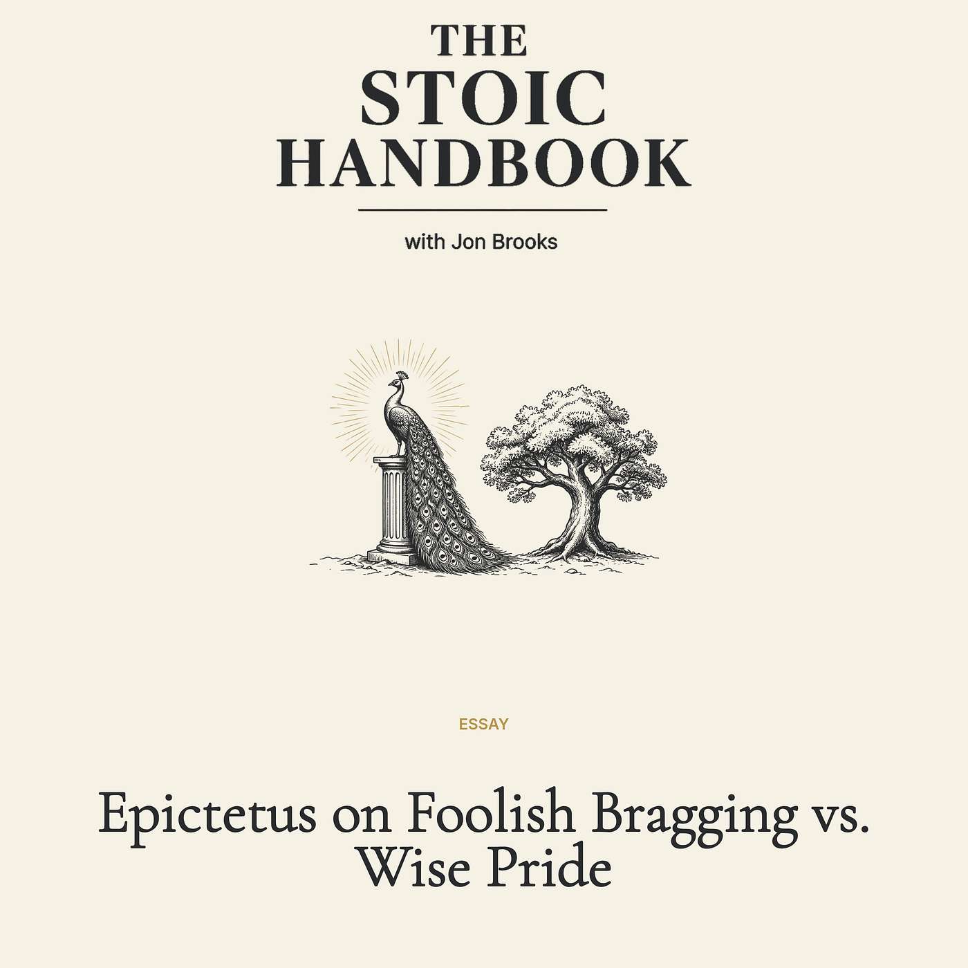 Epictetus on Foolish Bragging vs. Wise Pride episode artwork
