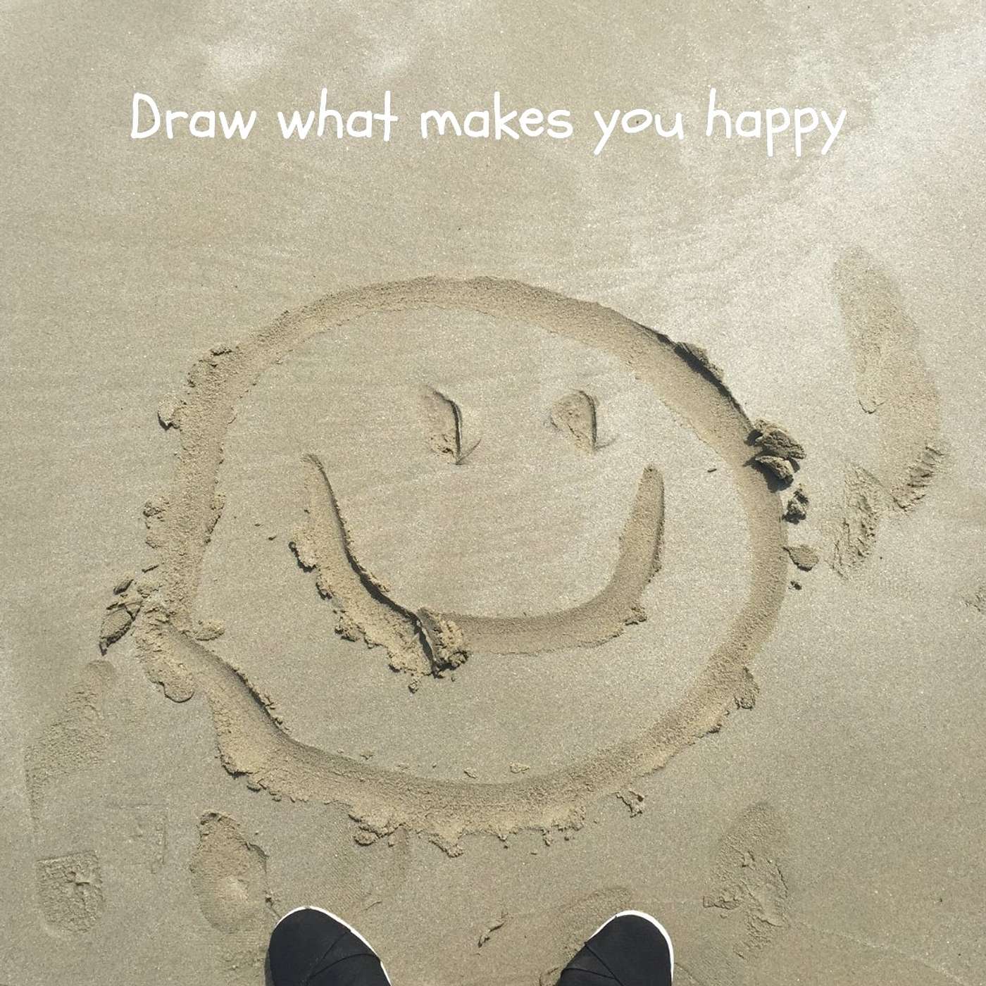 #222 Draw what makes you happy episode artwork