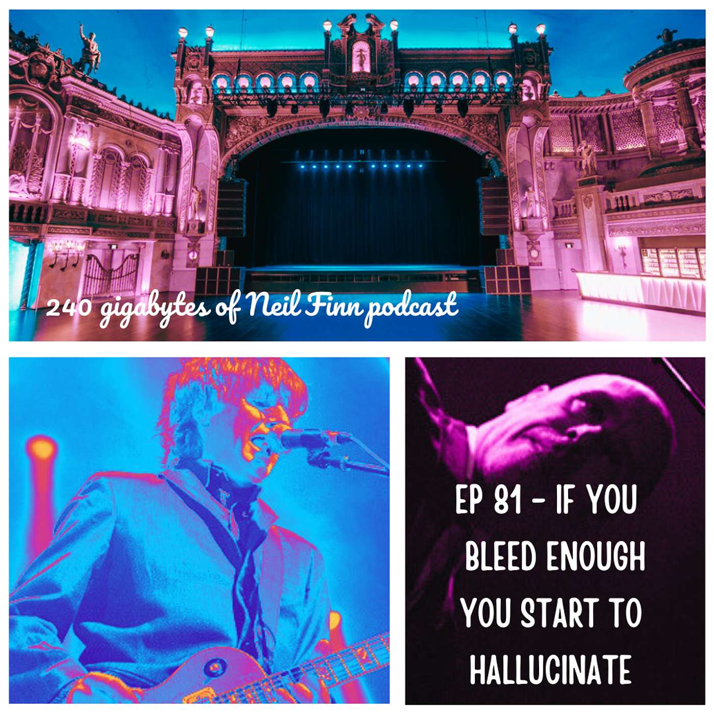 Ep 81 - If You Bleed Enough You Start To Hallucinate (Crowded House -2 December 2008, The Forum,  Melbourne)