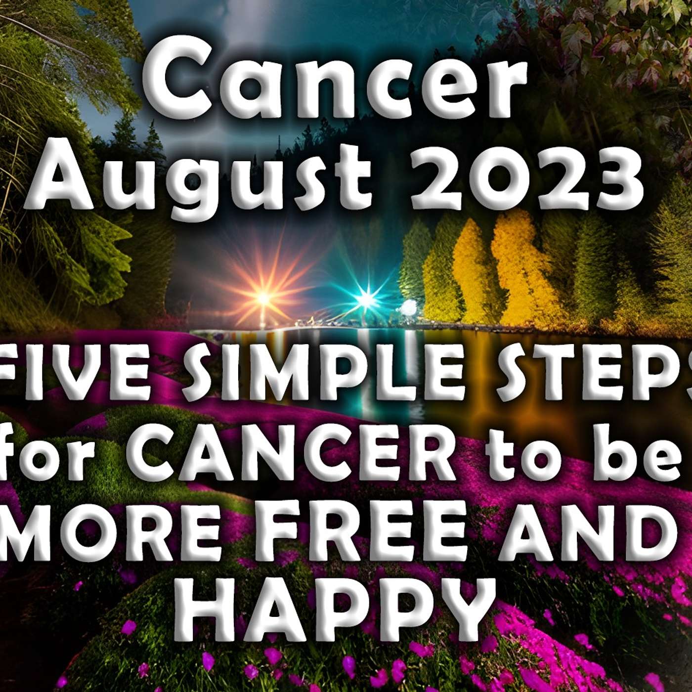 Cancer August 2023 FIVE SIMPLE STEPS for CANCER to be MORE FREE & HAPPY Astrology Horoscope Forecast
