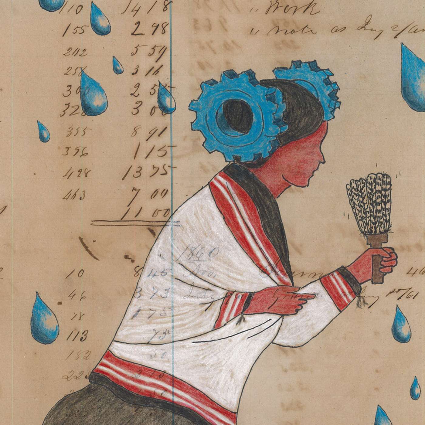 Julia Arriola: Native American Ledger Drawing Artist - Epi. 122, Host Dr. Mark Sublette episode artwork
