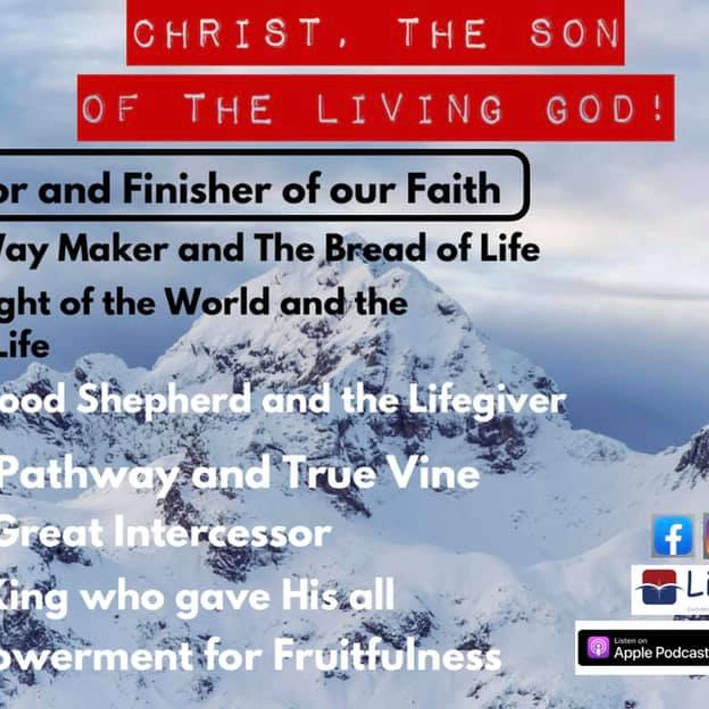 Author and Finisher of our Faith - Lifegate Church - 7.11.21 episode artwork
