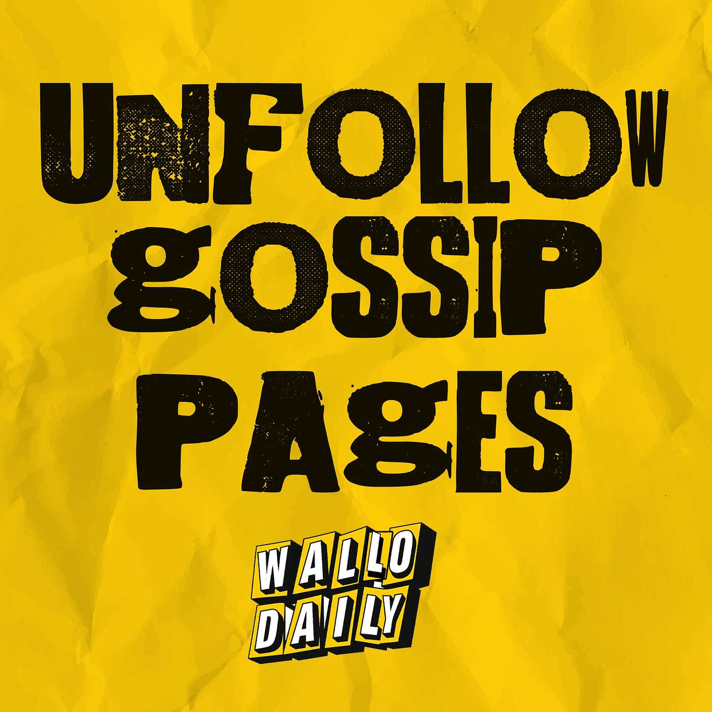 Unfollow Gossip Pages
