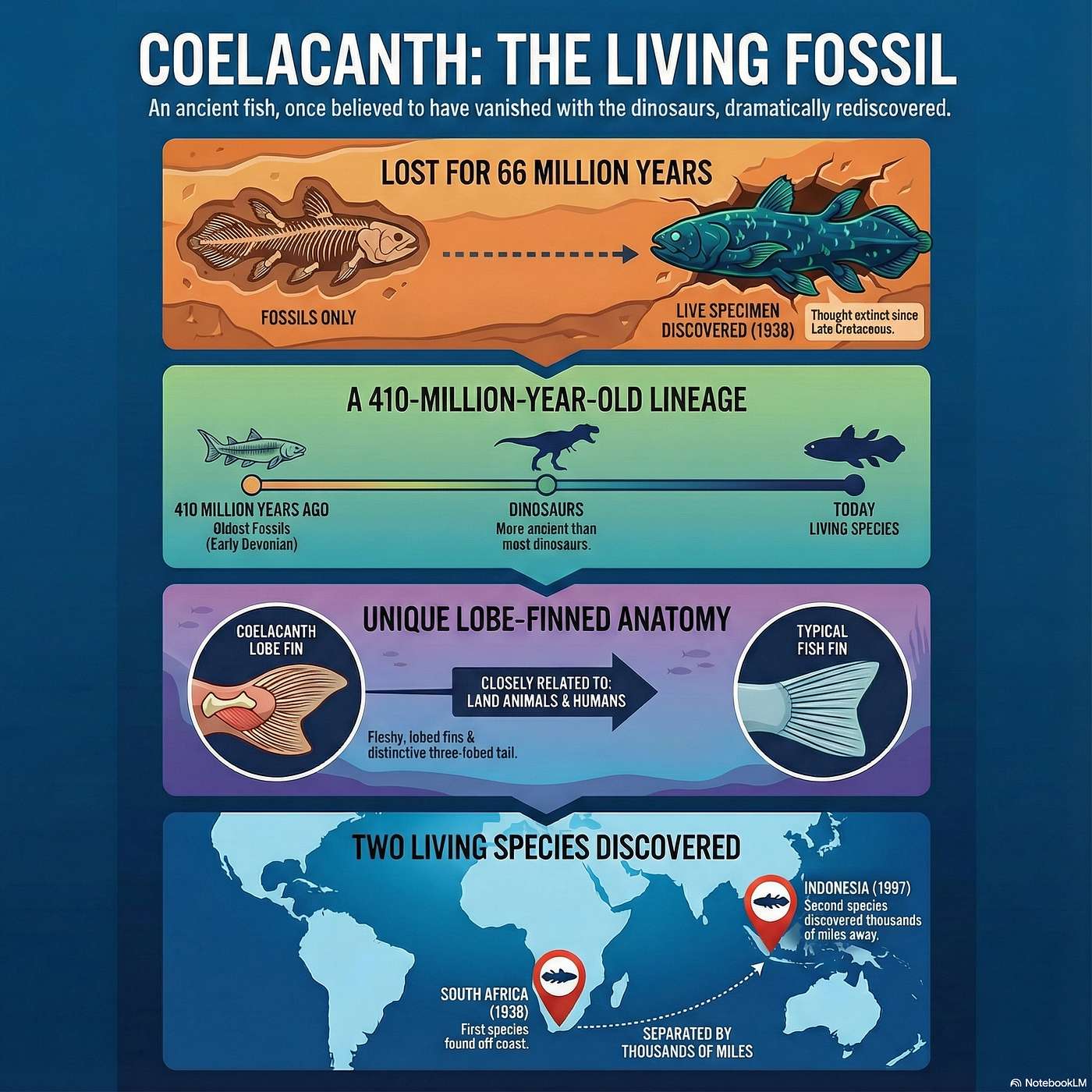 The Lazarus Fish: Coelacanth’s Ancient Comeback episode artwork
