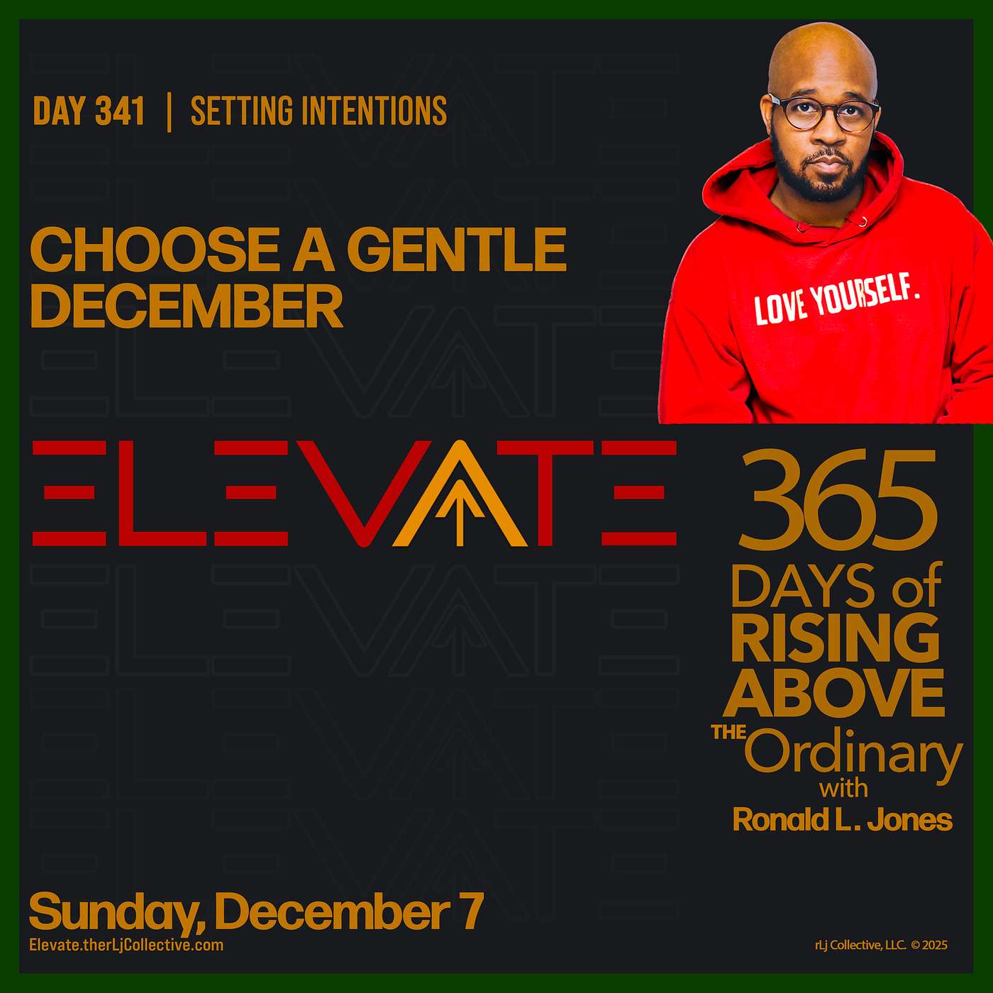 Day 341:  Choose a Gentle December