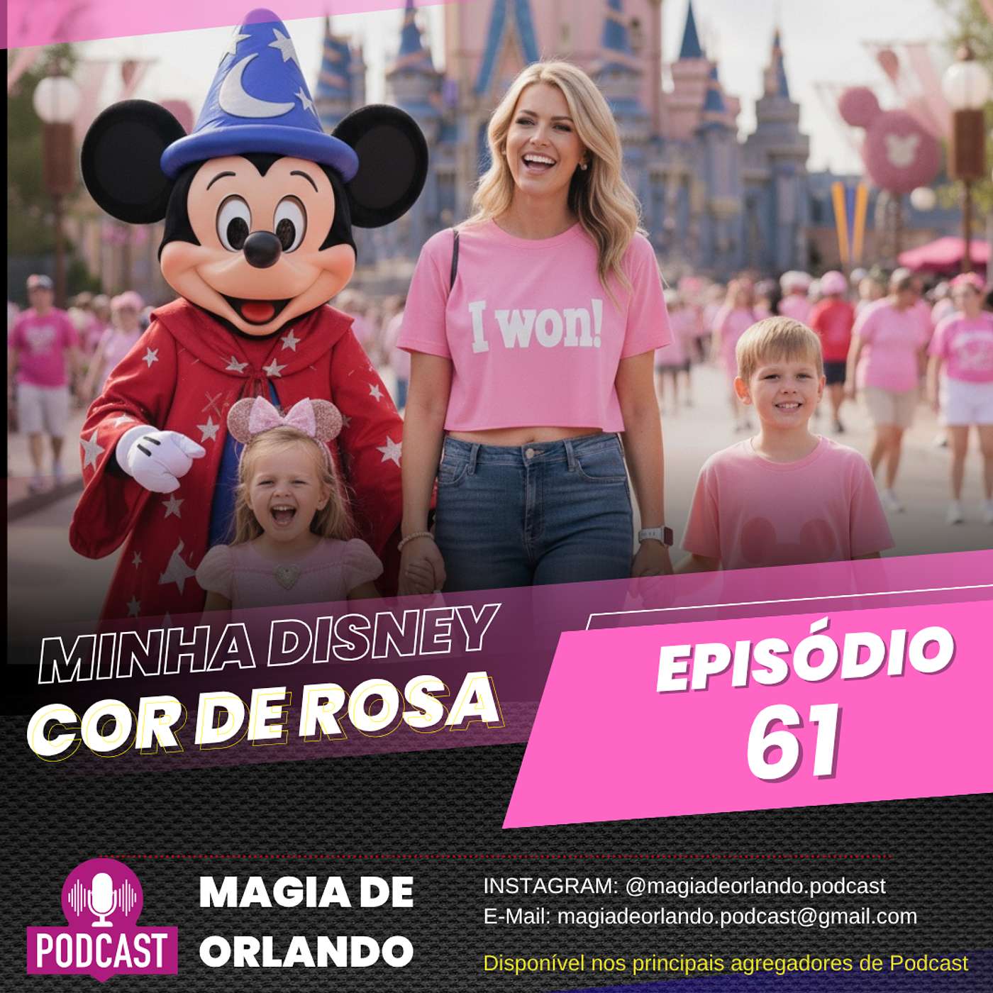 EPISÓDIO 61 - MINHA DISNEY COR DE ROSA EPISÓDIO 61 - MINHA DISNEY COR DE ROSA