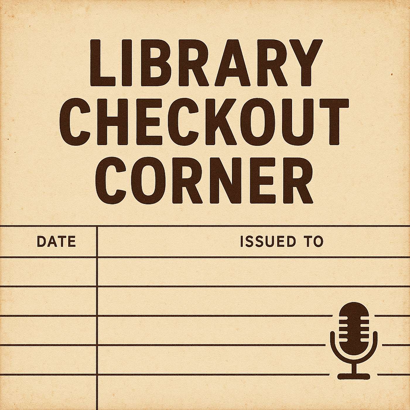 Library Checkout Corner