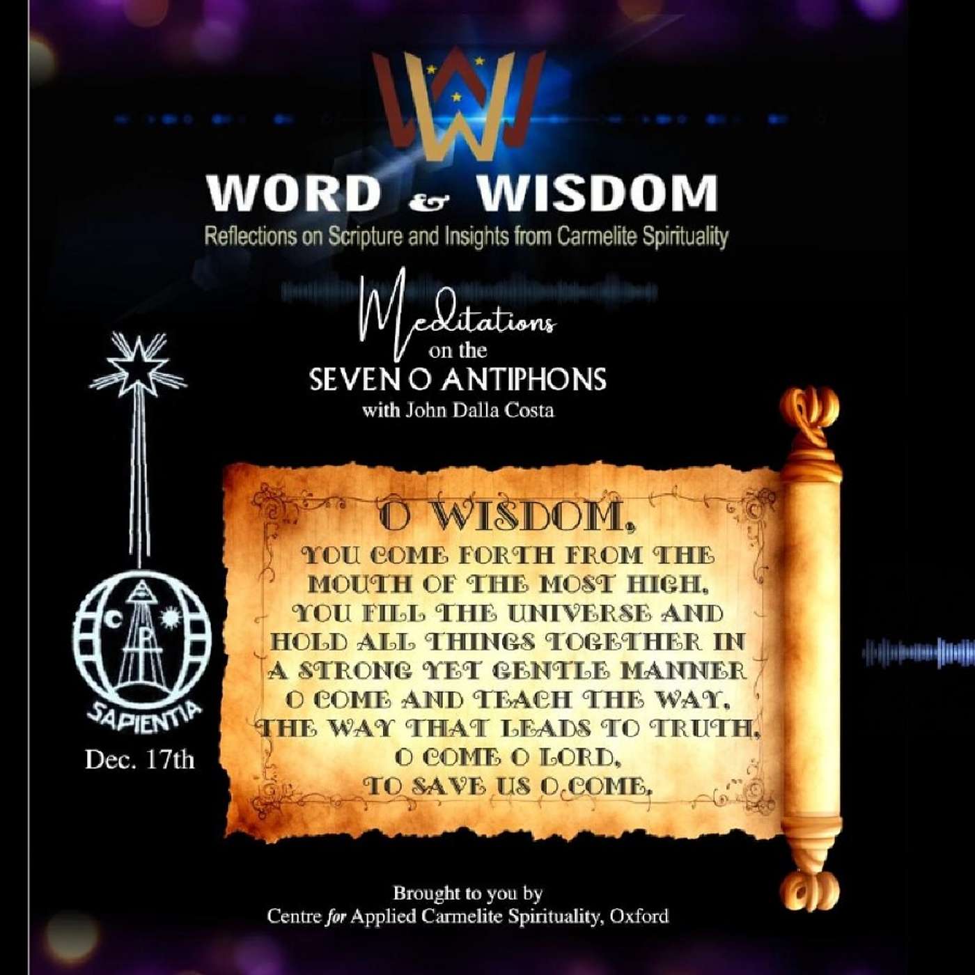 Meditation on the Seven O' Antiphons: O' Wisdom episode artwork