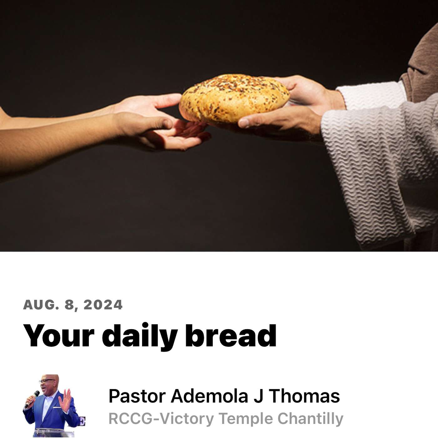 Your Daily Bread episode artwork