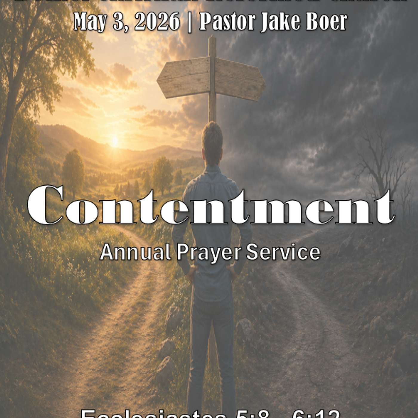 May 3, 2026 Contentment | Ecclesiastes 5:8-6:12 episode artwork