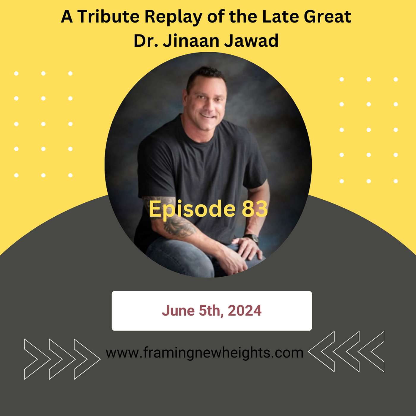 Tribute Replay of the Recent Passing of Dr. Jinaan Jawaad Ep: 83
