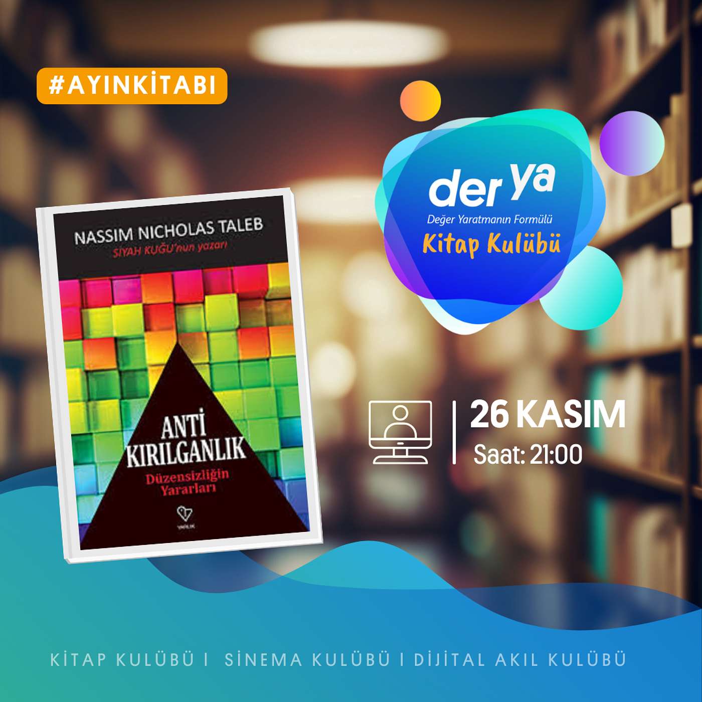 der ya Kitap Kulübü ile Anti Kırılganlık