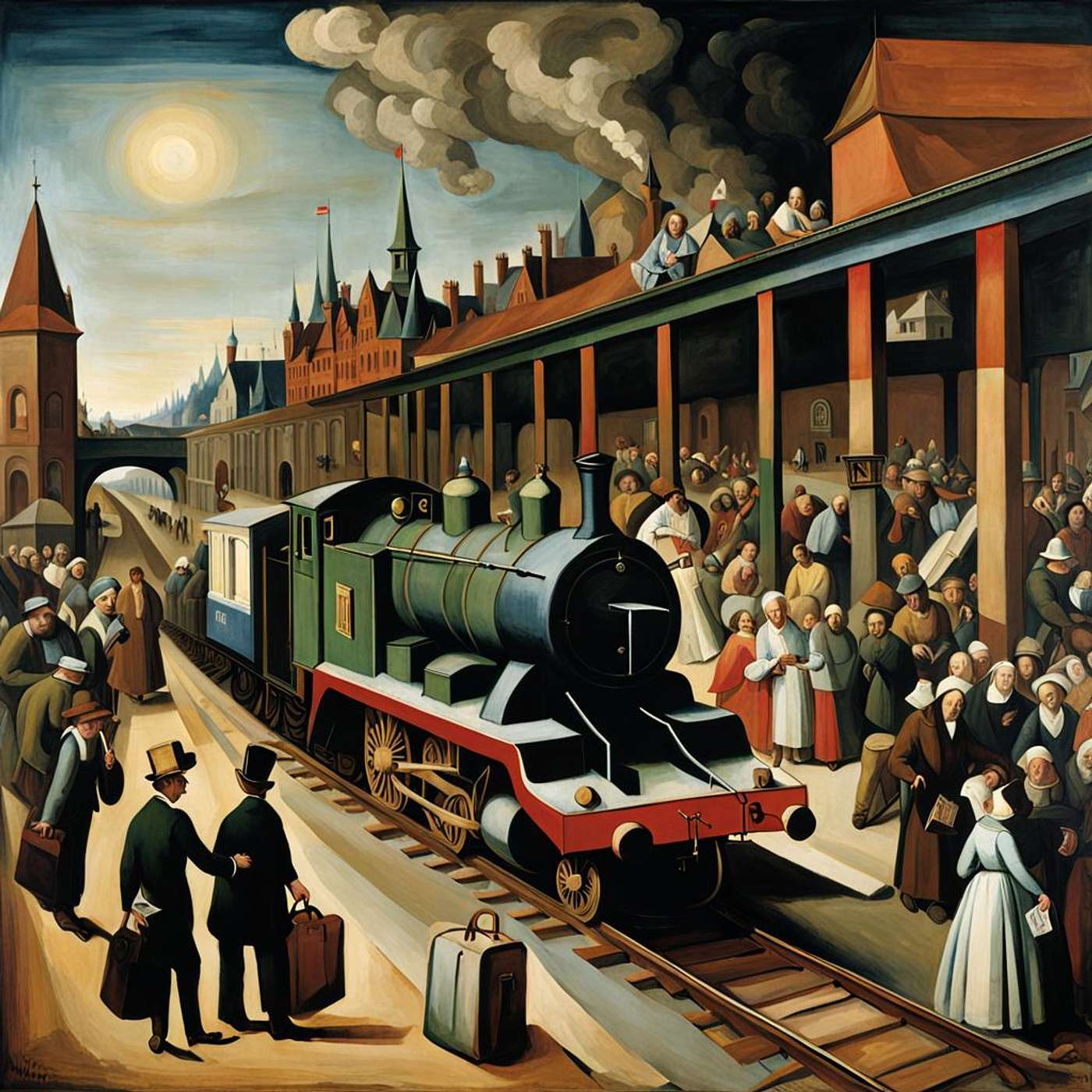Destinations and the Lost Souls of Railway Stations - Life’s Stoic Journey episode artwork