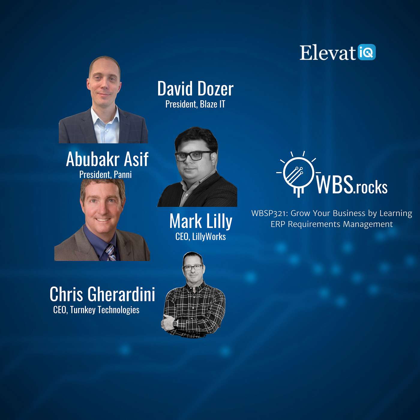 WBSP321: Grow Your Business by Learning ERP Requirements Management, a Live Interview w/ a Panel of Experts