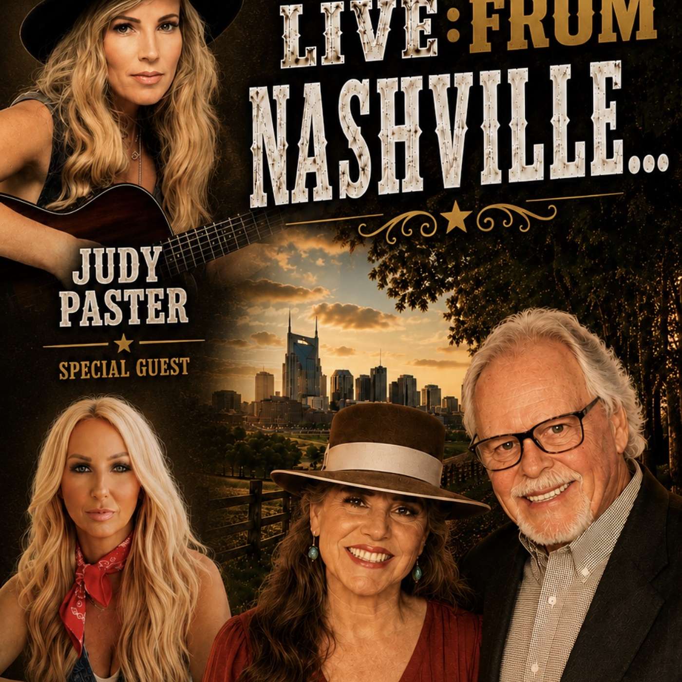 BECCA BOWEN and JUDY PASTER on LIVE:FROM NASHVILLE episode artwork