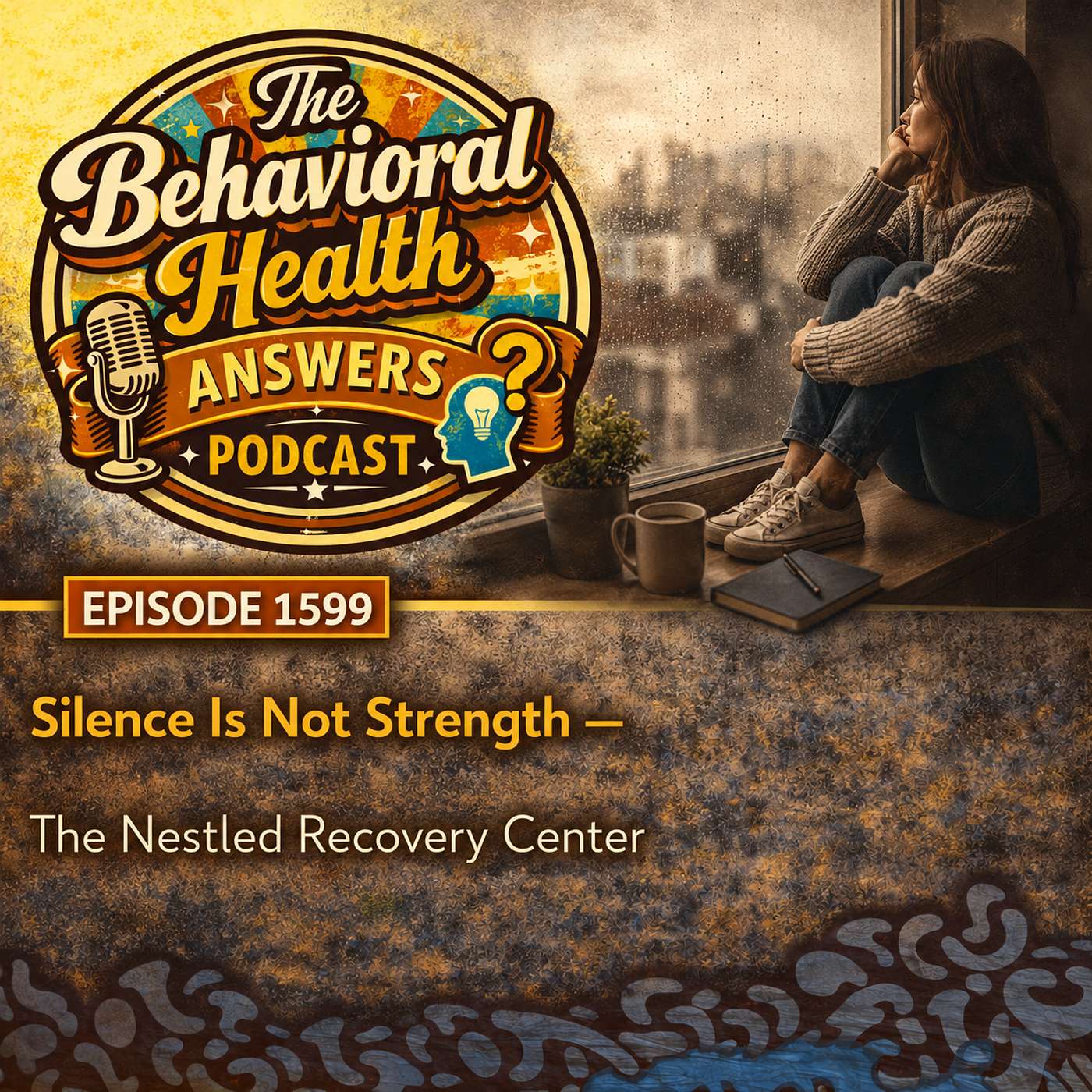 Episode 1599: Silence Is Not Strength | The Nestled Recovery Center episode artwork