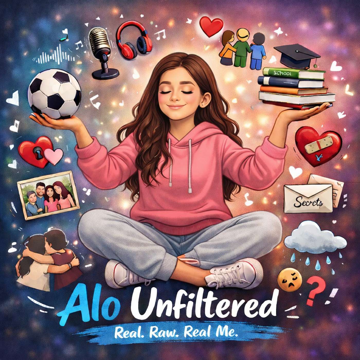 Alo Unfiltered podcast artwork