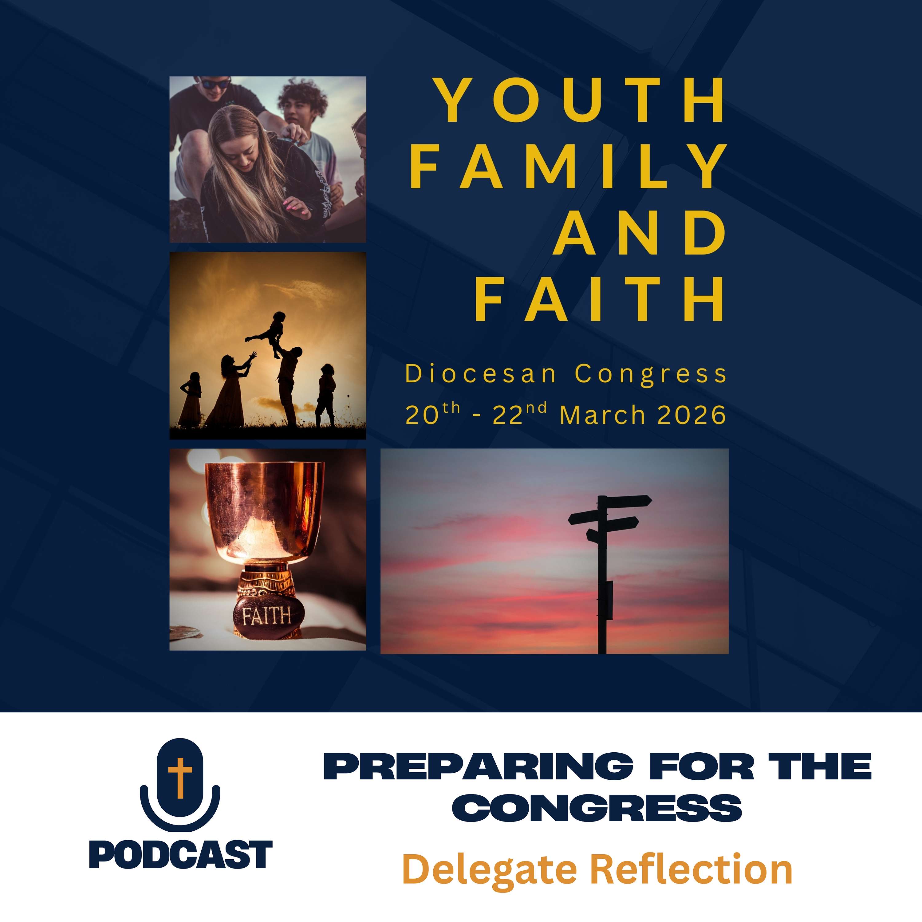Youth, Family and Faith - Preparing for Congress cover art
