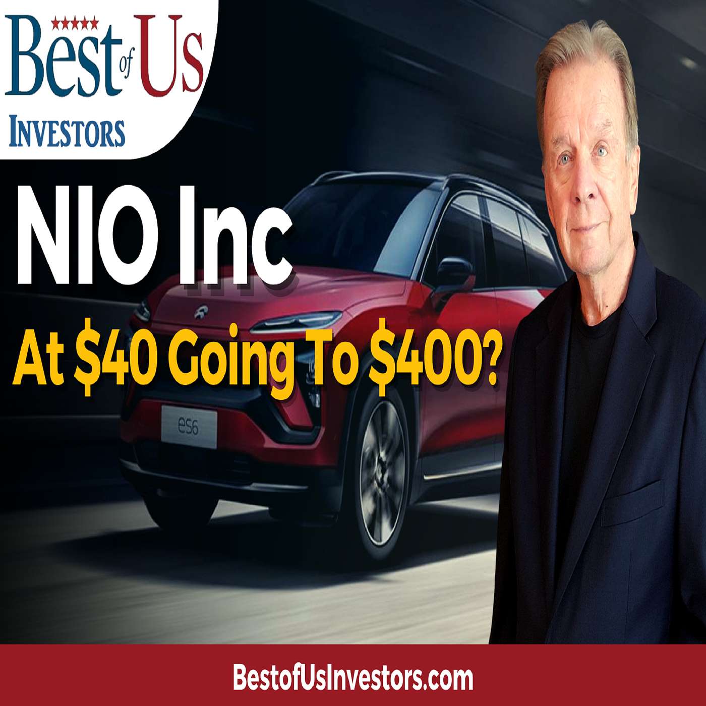 cover of episode NIO Inc at $40 going to $400/ Can NIO Catch Tesla?