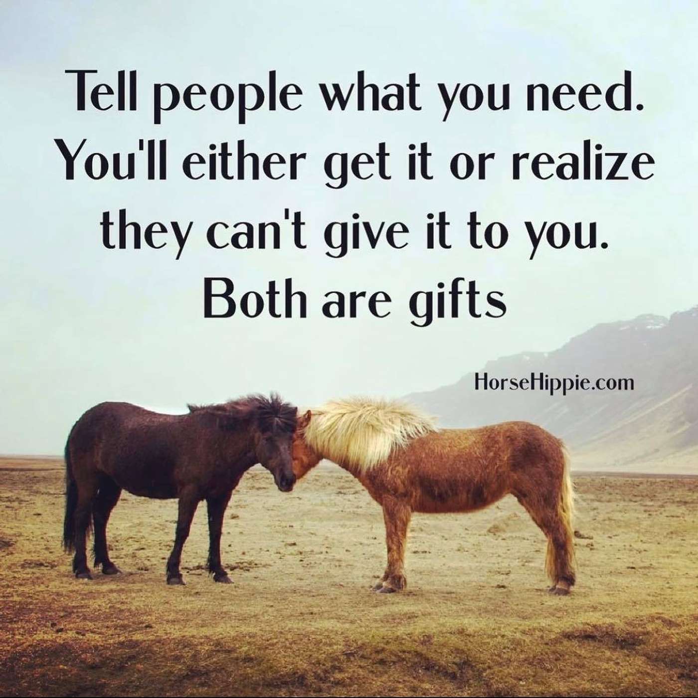 Tell Them What You Need