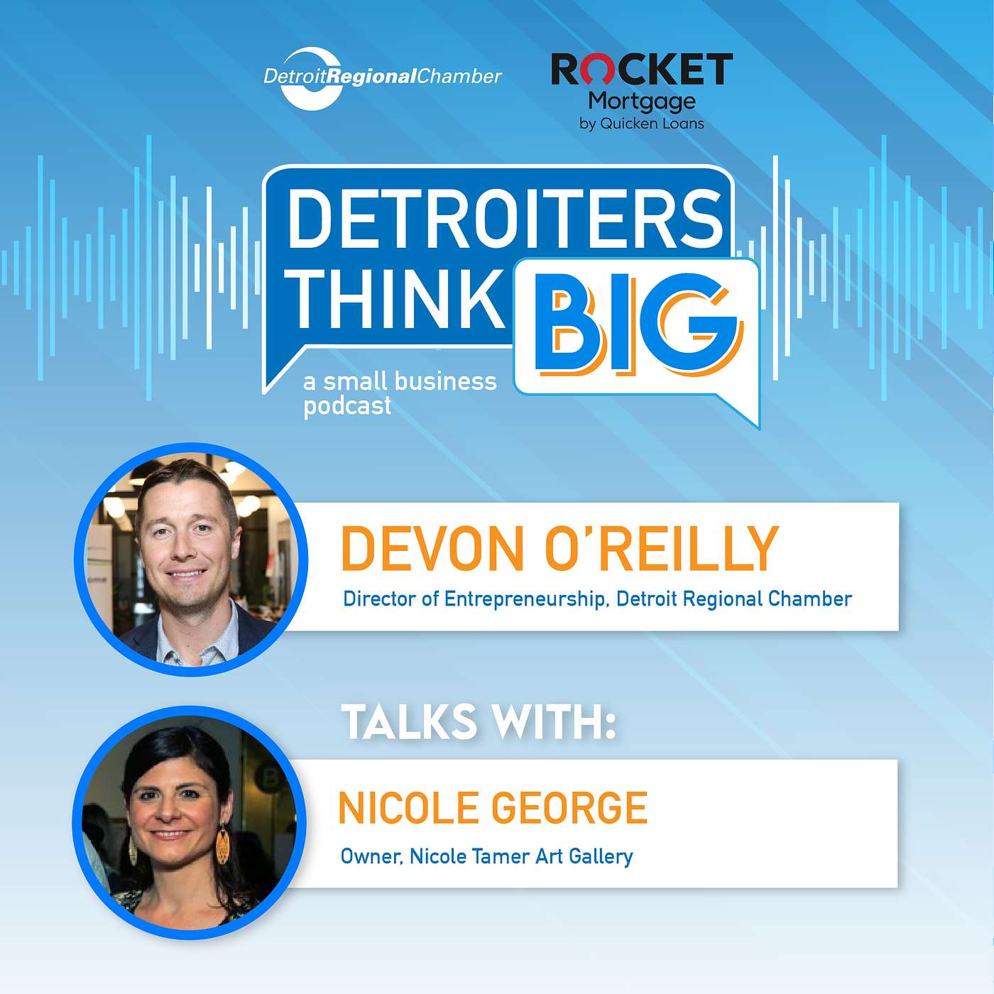 Detroiters Think Big: A Small Business Podcast | Nicole George, Nicole Tamer Art Gallery