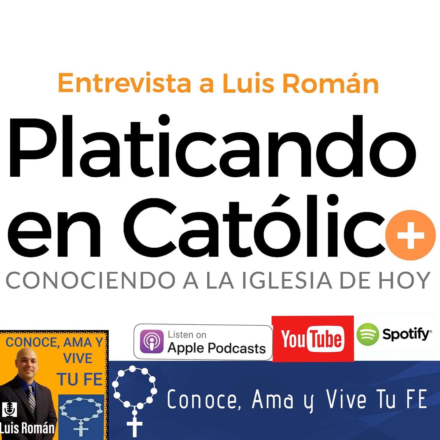PLATICANDO EN CATOLICO entrevista a Luis Román (testimonio de vida y muchisimo más) episode artwork