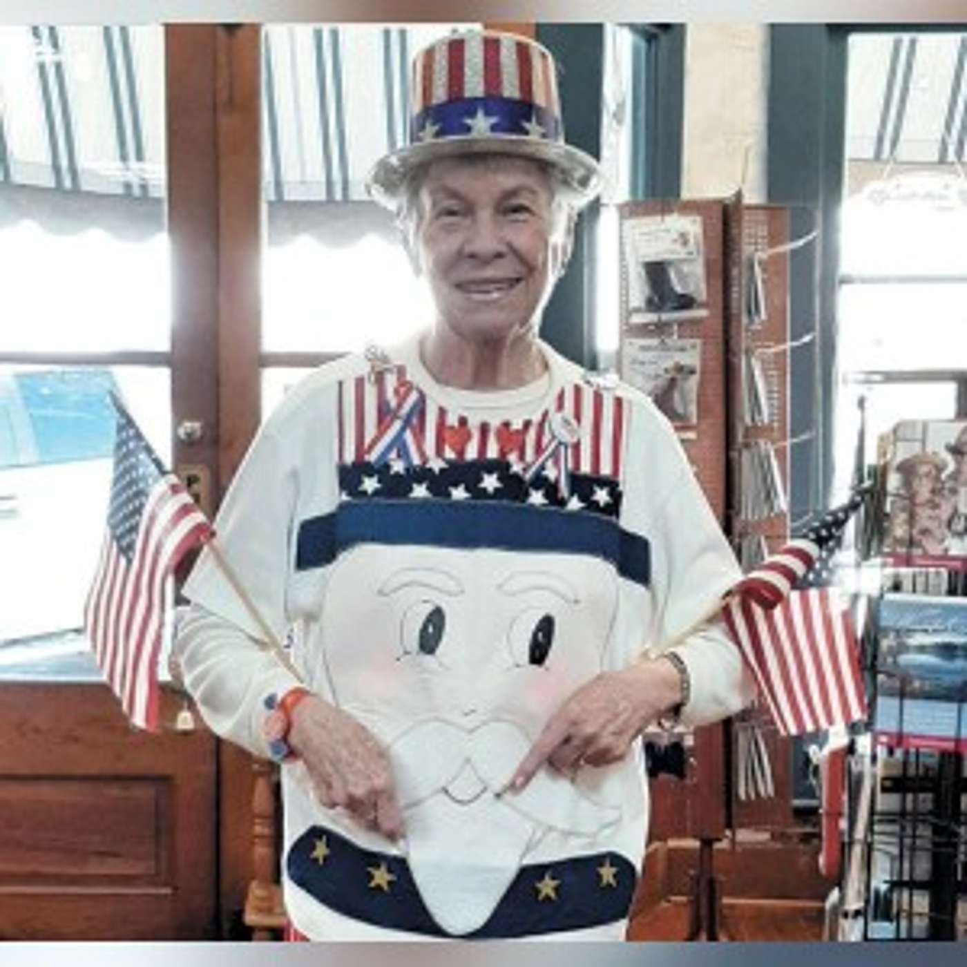 Howdy from 'Uncle Sam' Howdy from 'Uncle Sam'