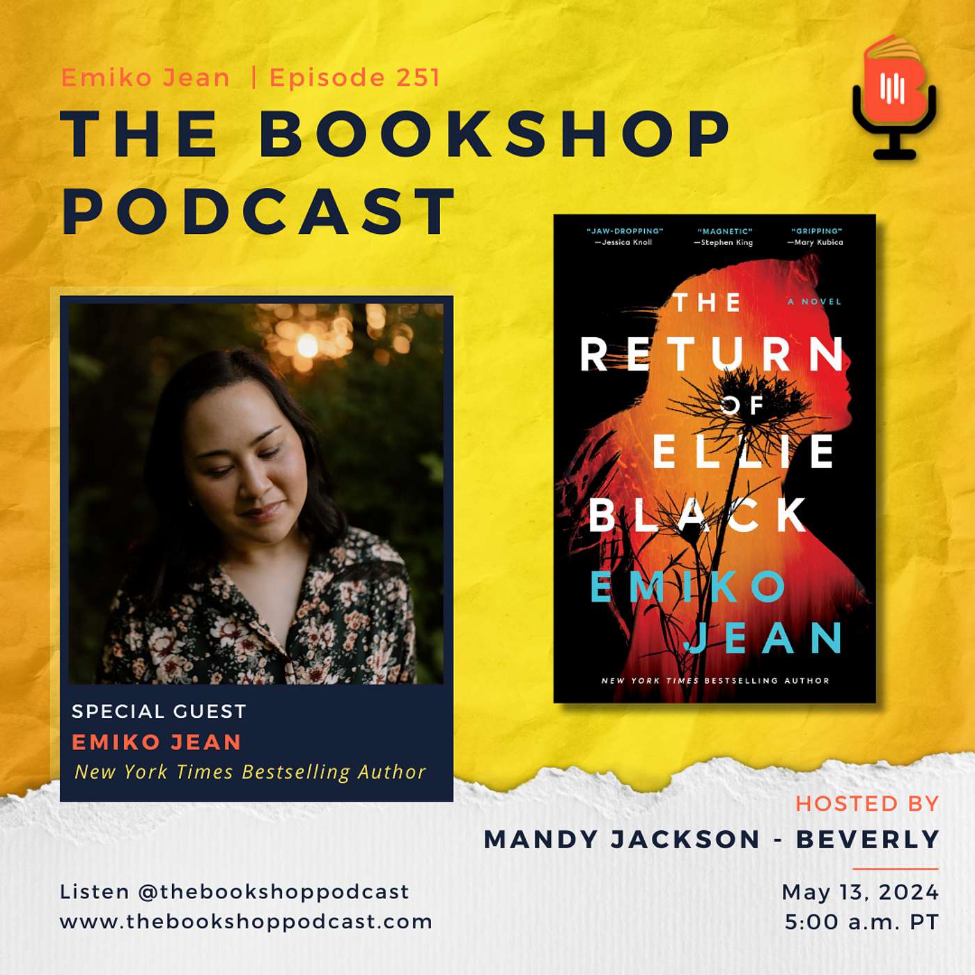 Emiko Jean on Crafting Resilience and Suspense in The Return of Ellie Black