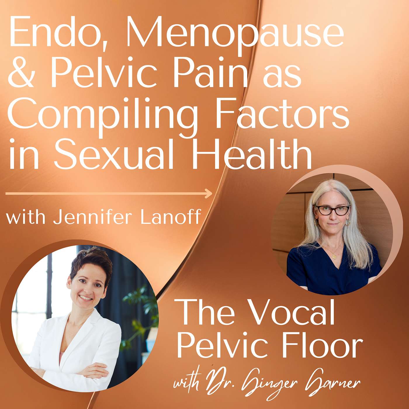 Endometriosis, Menopause & Pelvic Pain as Compiling Factors in Sexual Health with Jennifer Lanoff episode artwork