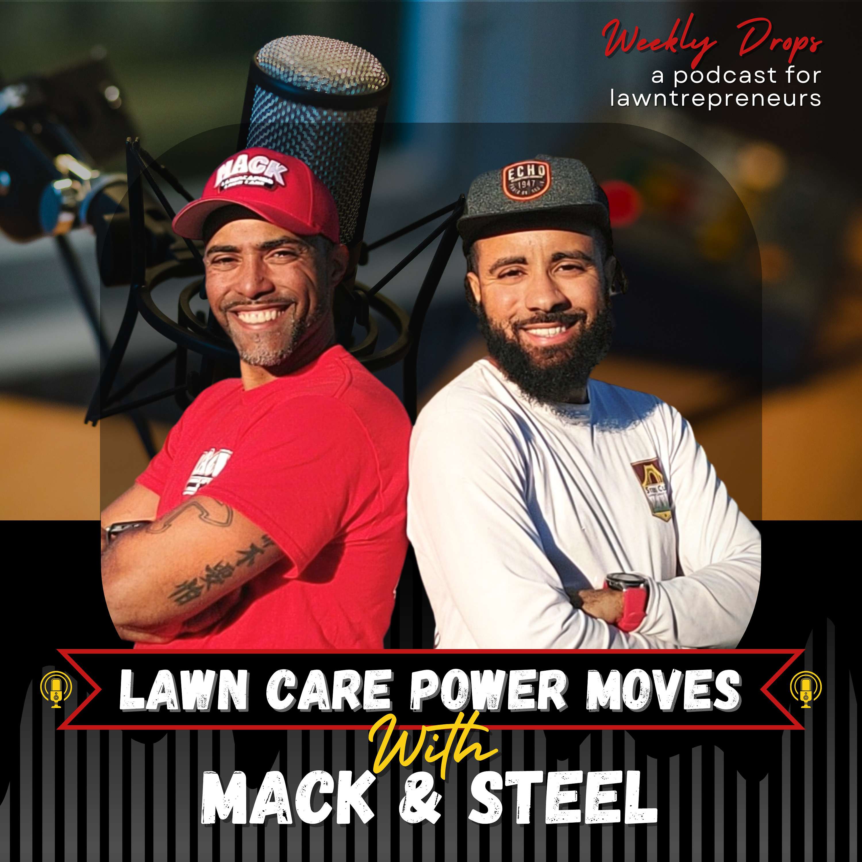 Lawn Care Power Moves Artwork