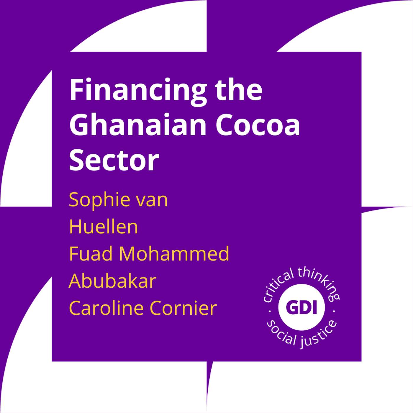 Financing the Ghanaian Cocoa Sector