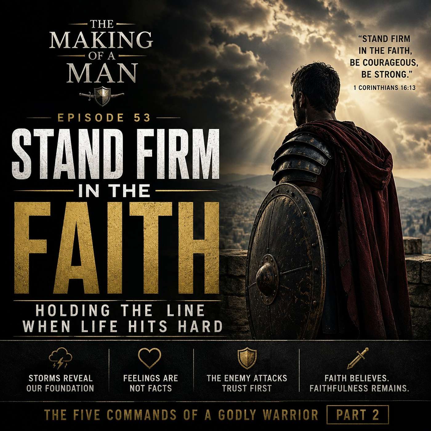 Stand Firm in the Faith | The Five Commands of a Godly Warrior (Part 2) episode artwork
