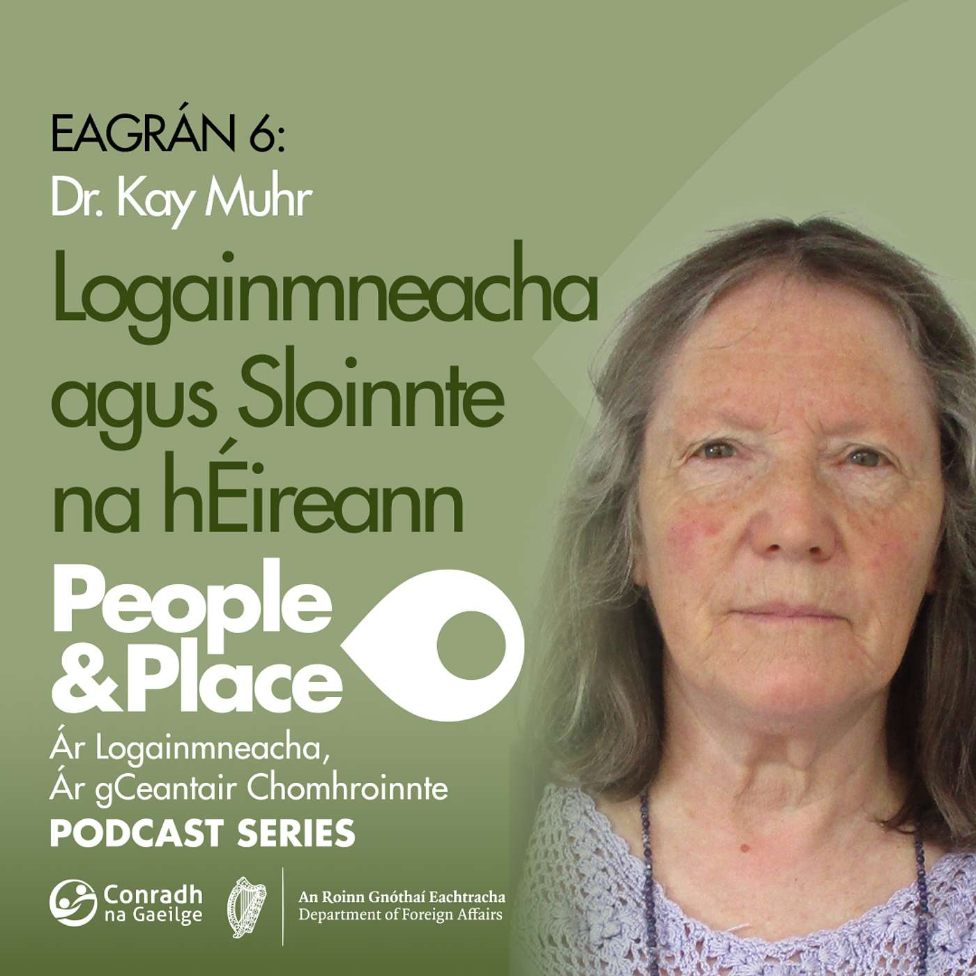 Logainmneacha agus Sloinnte na hÉireann leis an Dr. Kay Muhr episode artwork