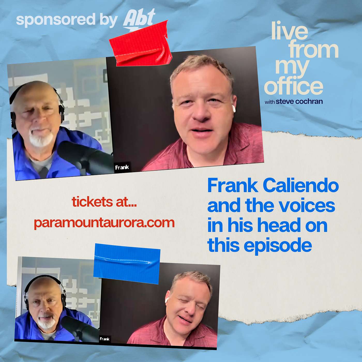 Frank Caliendo & The Voices in His Head - Coming to Aurora