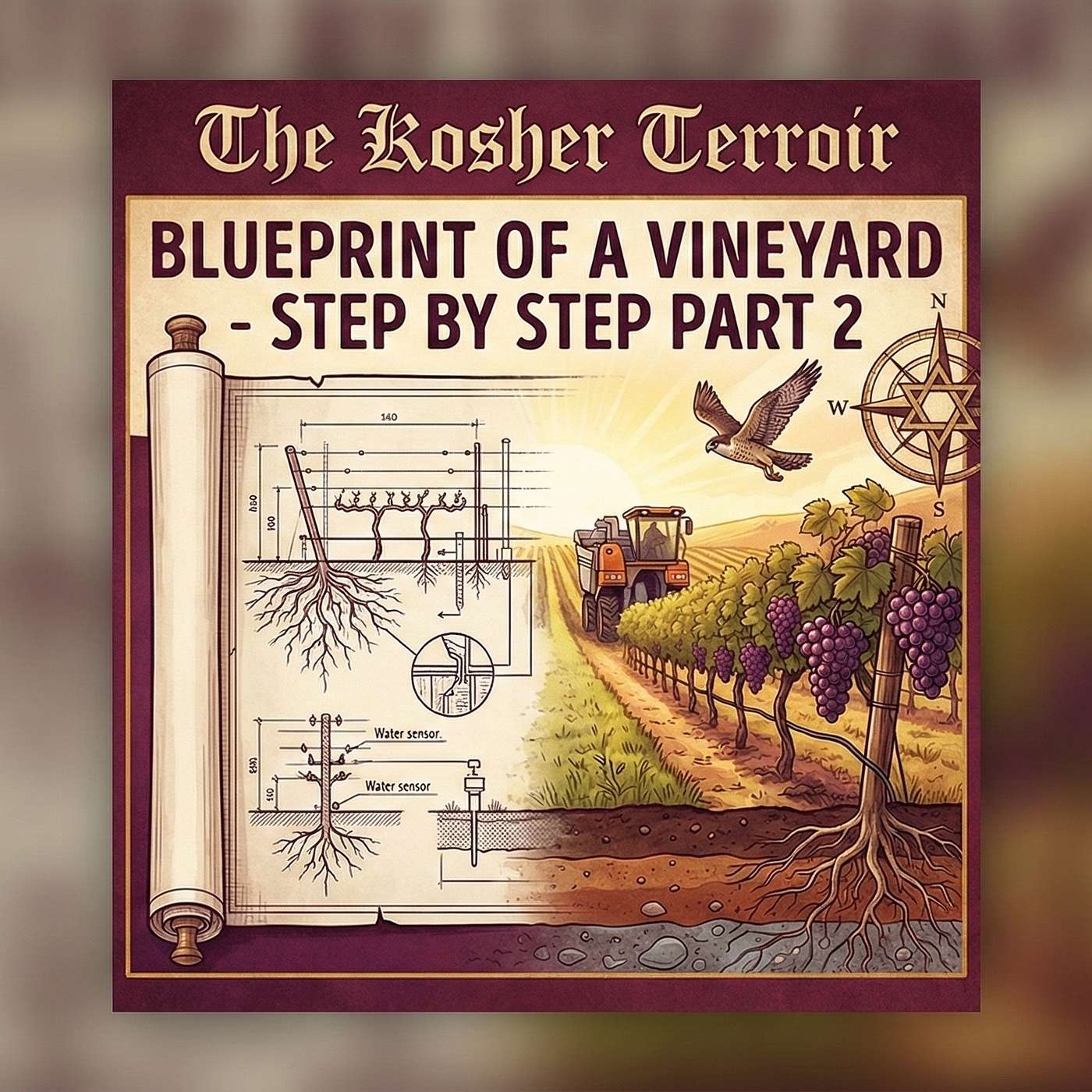 Blueprint of a Vineyard - Step by Step Part 2