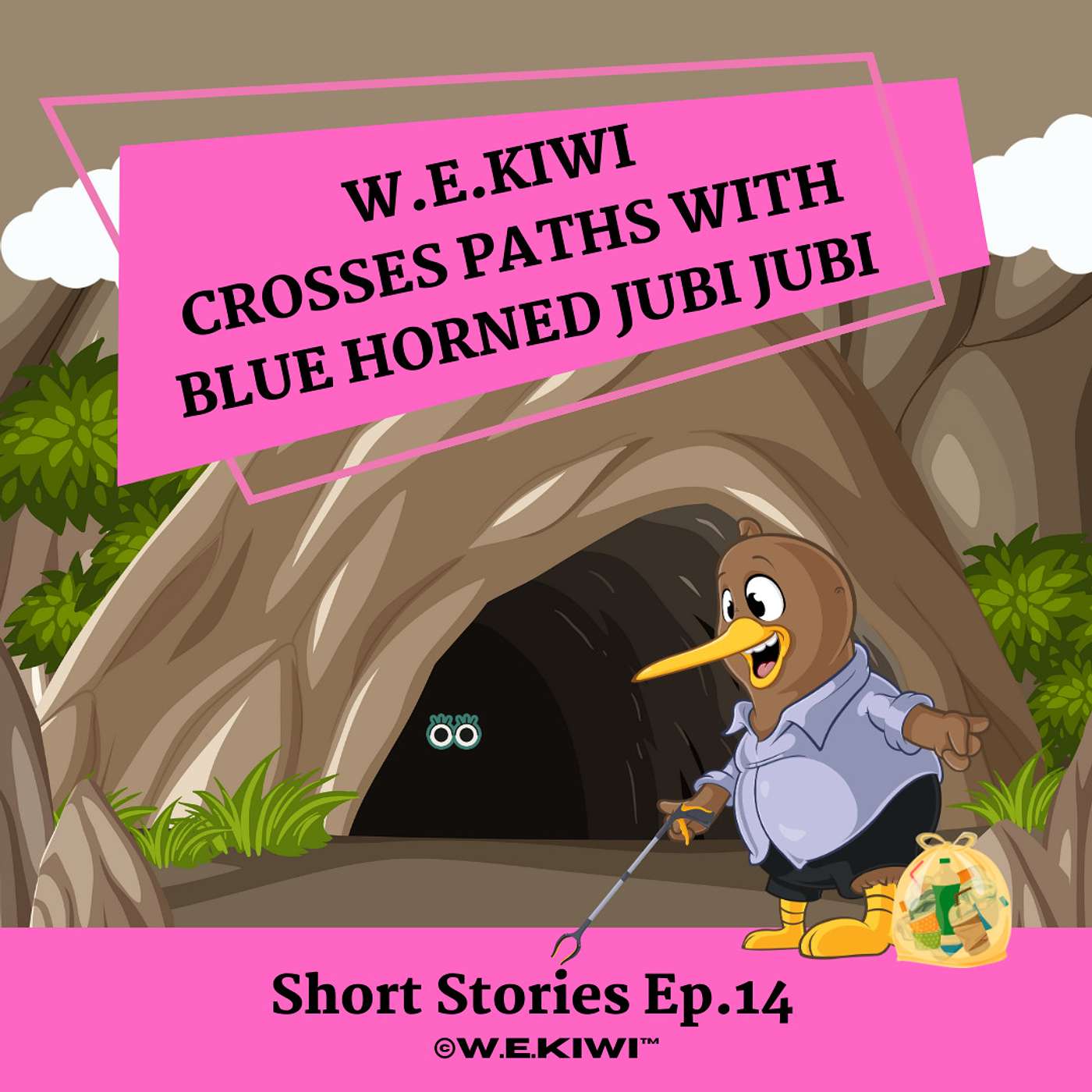 W.E.Kiwi Crosses Paths with A Blue Horned Jubi Jubi ┃AUDIOBOOK