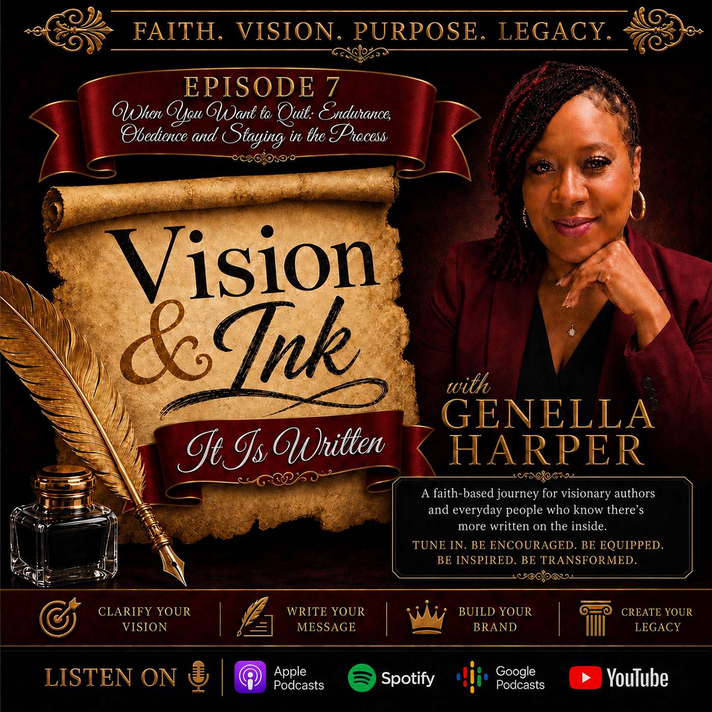 When You Want to Quit: Endurance, Obedience, and Staying in the Process episode artwork
