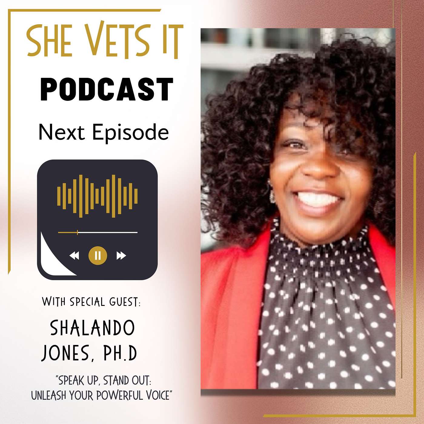 Dr. Shalando R. Jones | The Heart of Public Speaking: Showing Up Live, In Person, and On Social Media With Confidence